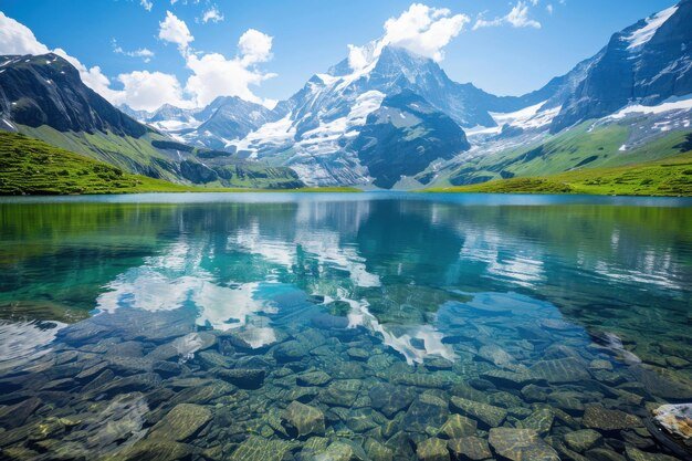 Serene Lake To Himalayan Views